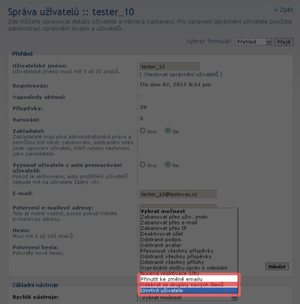 ADAP - Možnosti v přehledu