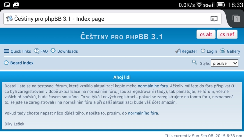 Custom code - jazyková tlačítka v hlavičce - mobil naležato